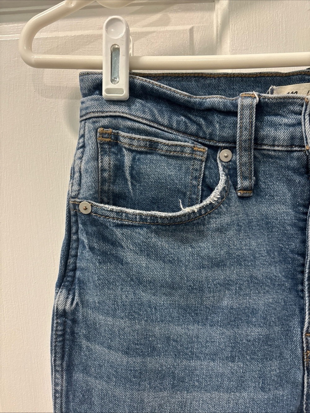 Madewell Women’s High-Rise Bootcut Jeans Medium Wash Size 24 Stretch Denim EUC - Picture 2 of 10